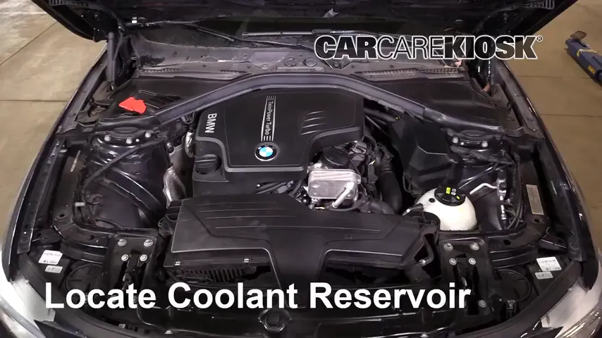 2016 BMW 428i xDrive Gran Coupe 2.0L 4 Cyl. Turbo Hatchback (4 Door) Coolant (Antifreeze) Add Coolant